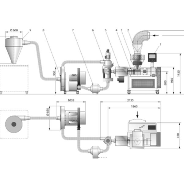 Extrusora Recotrim - Imagen 4