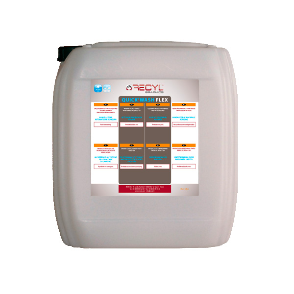 Limpieza de máquinas flexográficas QUICKWASH FLEX