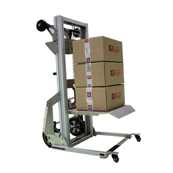 Mini apilador de aluminio 90 kg