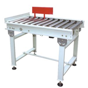 Mesa transportadora de rodillos con empujador 90° TE2N-X90